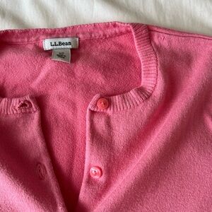 L.L. Bean Vibrant Pink Sweater